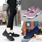 Damen Atmungsaktive Freizeitschuhe mit elastischem Schnürsystem