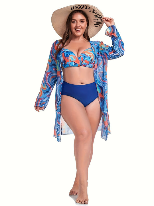 Damen Strand-Badeanzugset R&B