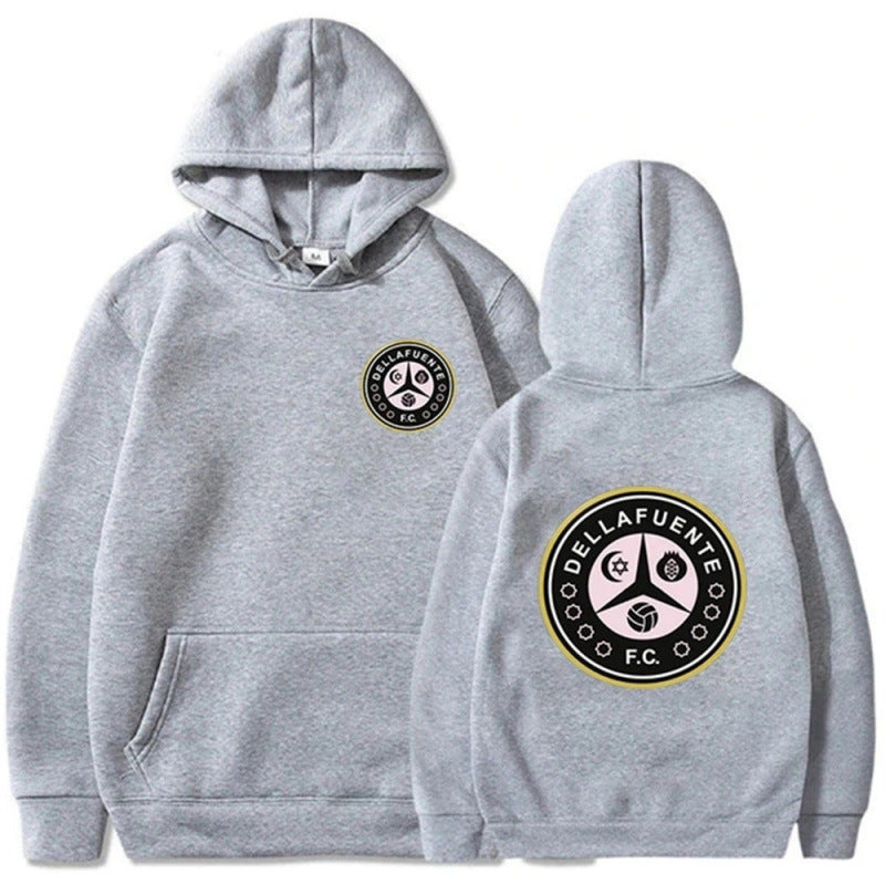 Damen Kapuzenpullover mit einzigartigem Vereinsmotiv und weichem Fleece R&B