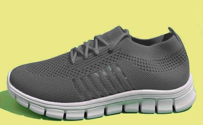 Damen Sportliche Sneaker mit atmungsaktiver Netzstruktur und rutschfester Sohle R&B