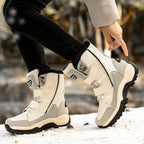 Damen Winterboots mit isolierender Fütterung und rutschfester Sohle