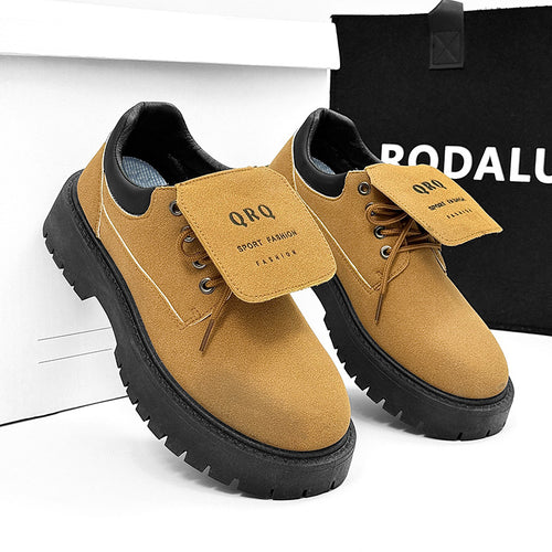 Damen Bequeme und modische Schnürschuhe mit robusten Sohlen R&B