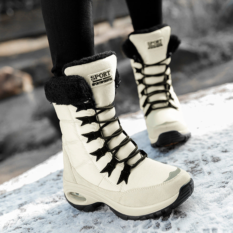 Damen Winterstiefel mit isolierendem Futter und griffiger Sohle R&B
