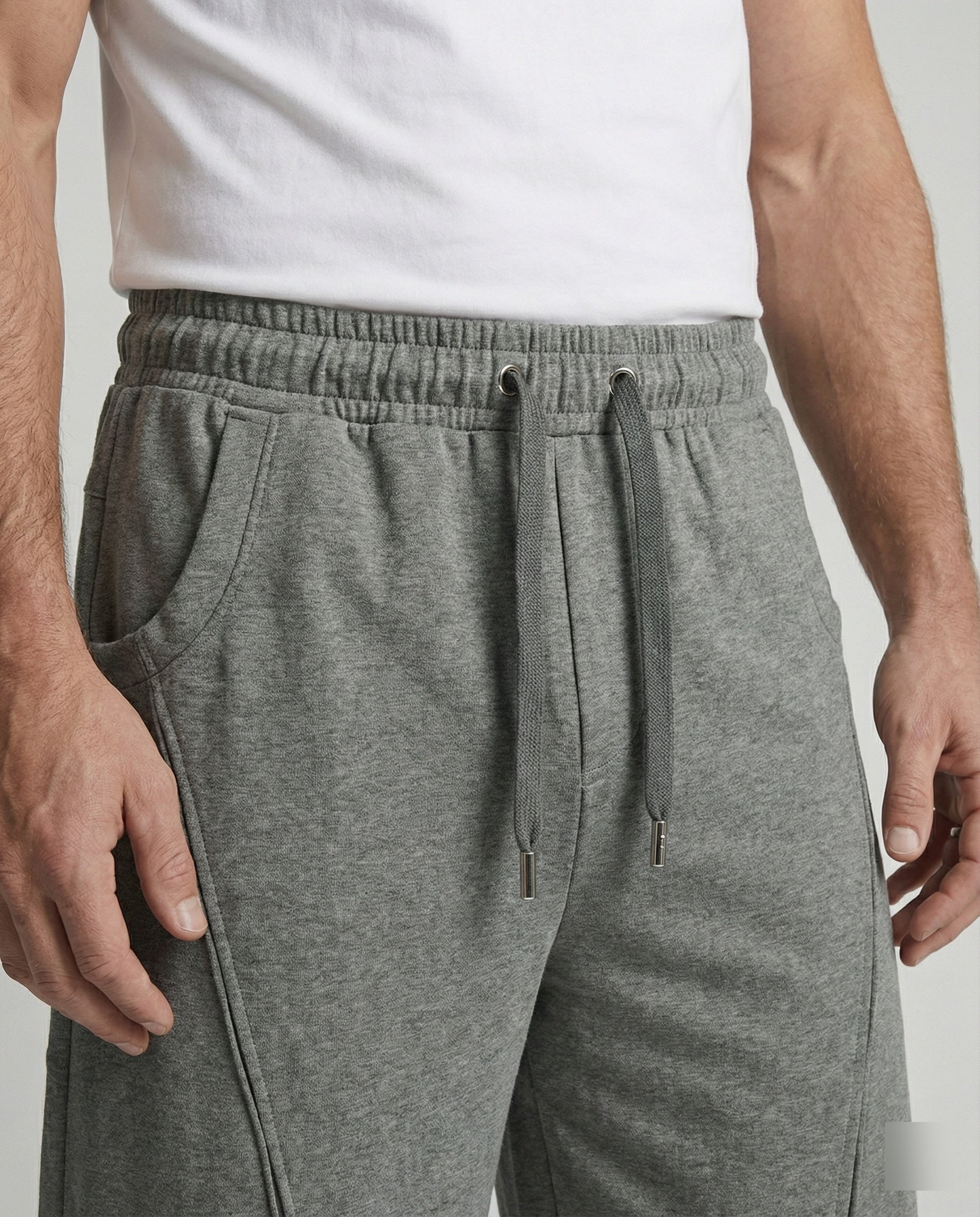 Oversize Unisex Casual Hose mit Deconstructed Design