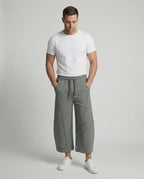 Oversize Unisex Casual Hose mit Deconstructed Design