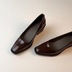 Damen Elegante Lack-Pumps mit modernem Tragekomfort