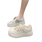 Damen Trendige Sneakers im sportlichen Design mit atmungsaktiver Mesh-Oberfläche