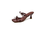 Damen Elegante Slingback-Pumps mit dekorativem Knoten-Design und modischem Absatz R&B