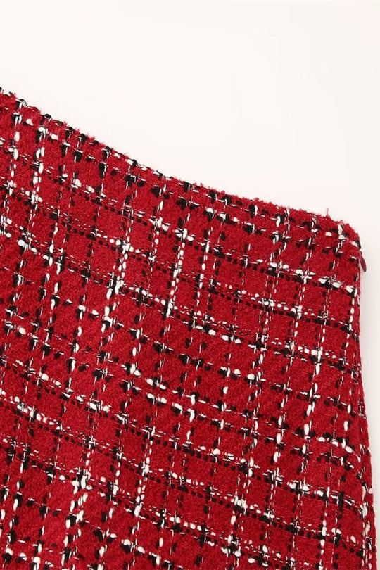R&B | Textured Jacke Tweed Set