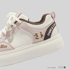 Damen Sportliche Sneakers mit verspieltem Tiermotiv