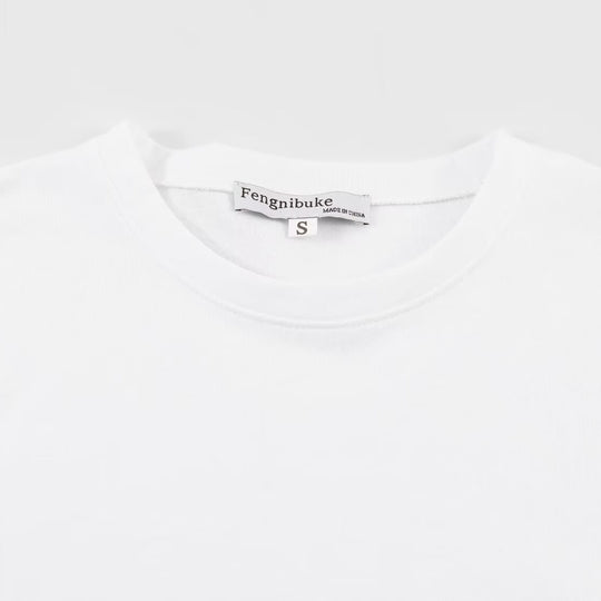 Damen T-Shirt mit elegantem Spitzenschnitt und zeitloser Schleifen-Applikation R&B