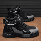 Damen robuste High-Top Sneakers mit verstärkter Sohle und atmungsaktivem Obermaterial R&B