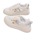 Damen Atmungsaktive Chunky Sneakers mit modischem Cut-Out-Design R&B