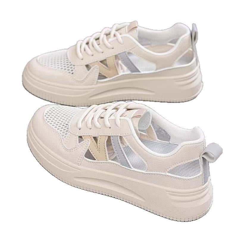 Damen Atmungsaktive Chunky Sneakers mit modischem Cut-Out-Design R&B