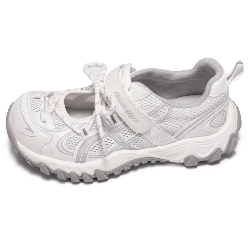 Damen Sportliche Wanderschuhe mit rutschfester Profilsohle und atmungsaktivem Obermaterial R&B