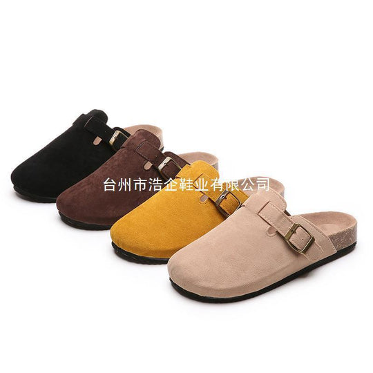 Damen Bequeme Clogs mit verstellbarem Riemen und ergonomischer Sohle R&B