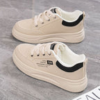Damen Bequeme Sneaker mit Profilsohle