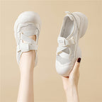 Damen Atmungsaktive und bequeme Sneakers mit elastischen Riemen R&B