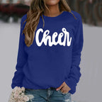 Damen Sweatshirt mit originellem Schriftzug