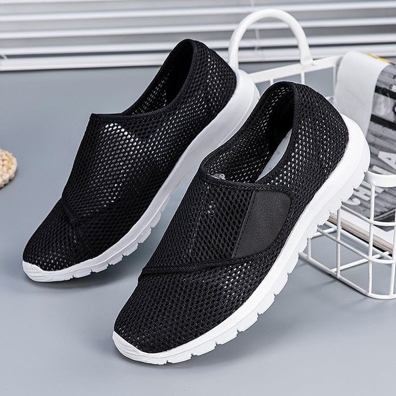 Damen Atmungsaktive Slip-On Sneakers mit flexiblem Netzdesign R&B