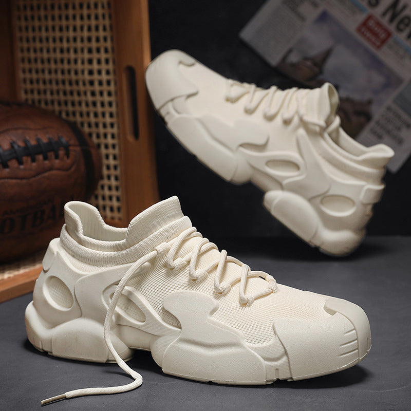 Damen Sportliche High-Performance Sneakers mit atmungsaktiver Strickoberfläche R&B
