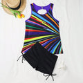 Damen Sportliches Tankini-Set R&B