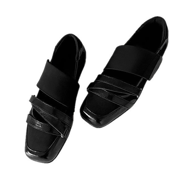 Damen Modische Ballerina-Schuhe mit dekorativen Metallic-Details R&B