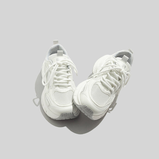 Damen Sportliche Sneakers mit atmungsaktiver Mesh-Oberfläche und gepolsterter Sohlenstruktur R&B