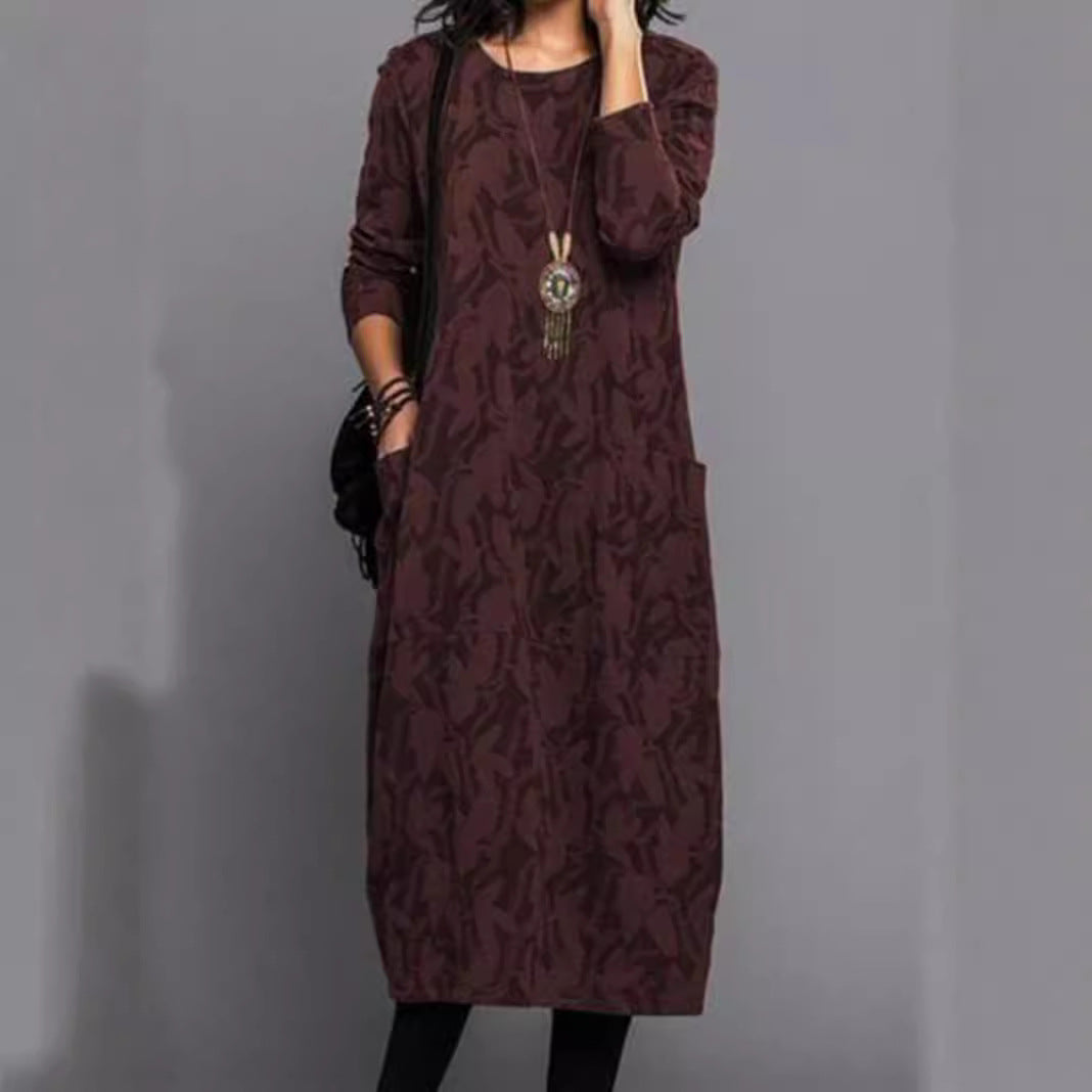 Damen Longsleeve Kleid im eleganten Layering-Stil Heidi-Mode