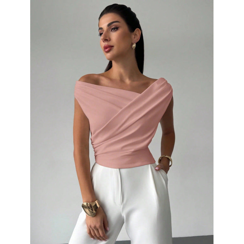 Damen Wickeloberteil mit weichem Stoff und elegantem Design R&B