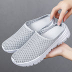 Damen Luftige Clogs mit atmungsaktivem Netzdesign R&B