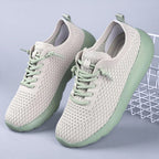 Damen Atmungsaktive Freizeitschuhe mit elastischem Komfort-Heel R&B