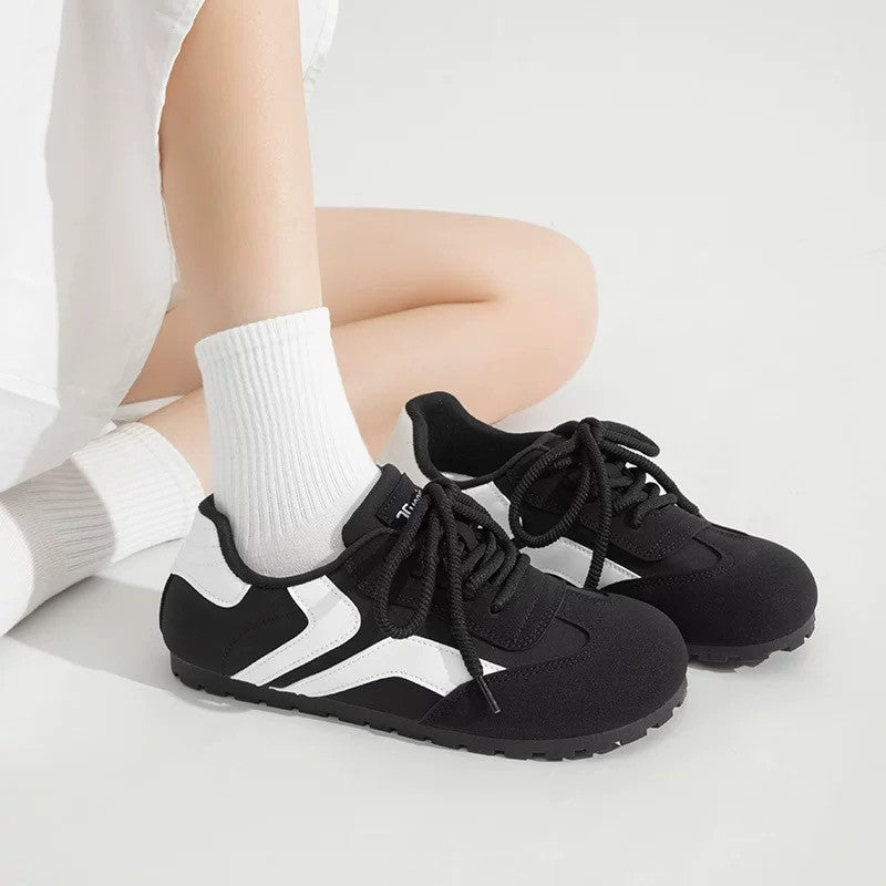 Damen Sportliche Freizeit-Sneaker mit atmungsaktiver Oberflächenstruktur