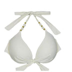 Damen Triangel-Bikini mit verstellbaren Trägern und elegantem Knoten R&B