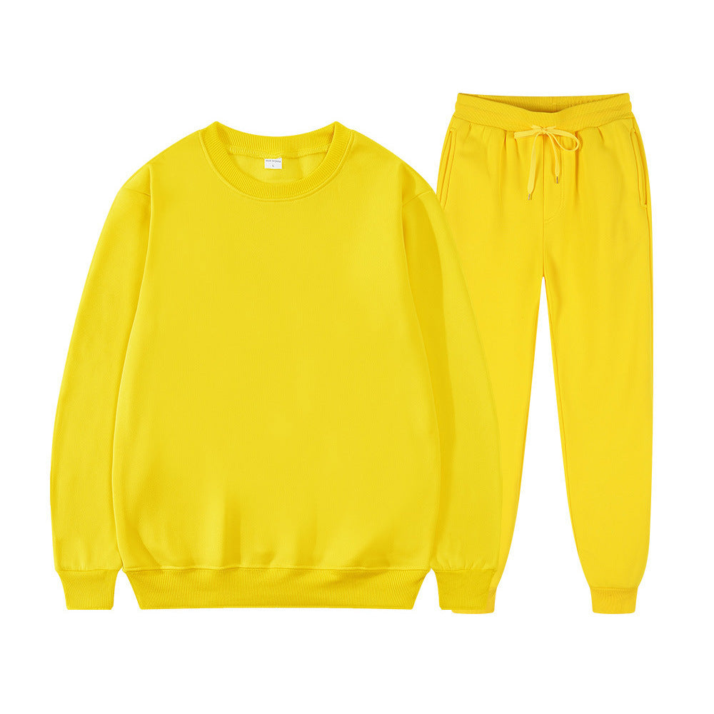 Damen Sportlicher Sweat-Anzug mit komfortablem Schnitt und elastischem Bund R&B