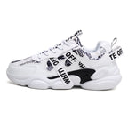 Damen Sportliche Chunky Sneakers mit einzigartigem Design und atmungsaktiver Oberflächenstruktur