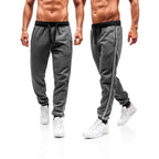 Herren Sportliche Jogginghose mit seitlichen Kontraststreifen R&B