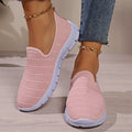 Damen Bequeme Slip-On Sneakers mit atmungsaktivem Obermaterial und flexibler Sohle R&B
