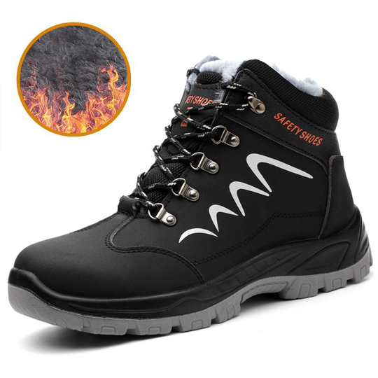 Sicherheit Ankle Schuhe Anti-smashing Stahl Kappe Kappe Stiefel Männer Bau Arbeit stiefel R&B