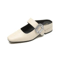 Damen elegante Slingback-Pumps mit modischem Schnallenakzent