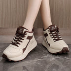 Damen High-Top Sneakers mit kuscheligem Innenfutter und robustem Profil R&B