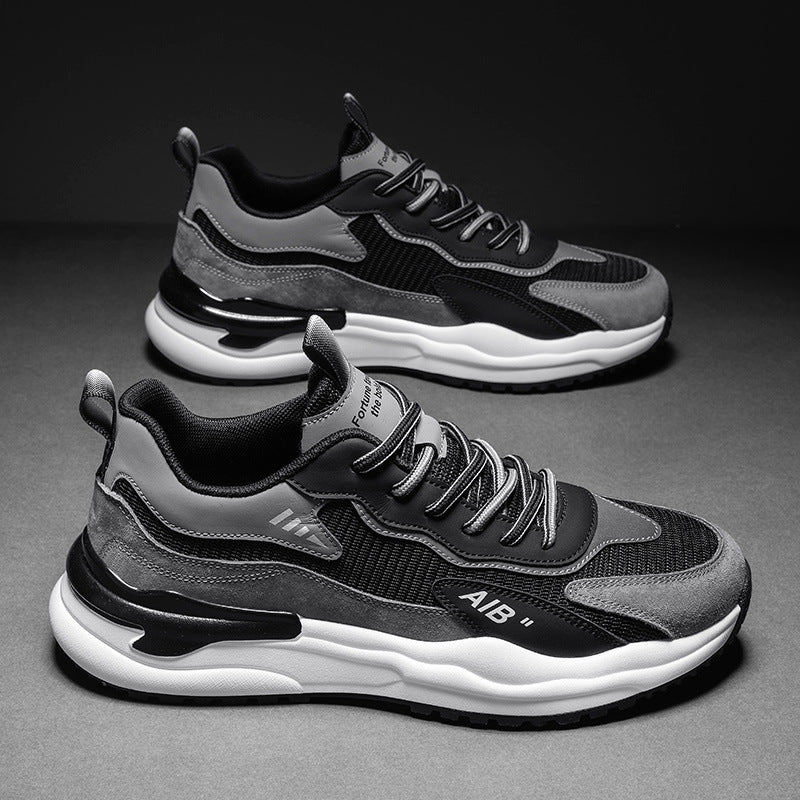 Damen Modische Sneaker mit dämpfender Sohle und atmungsaktivem Mesh-Obermaterial