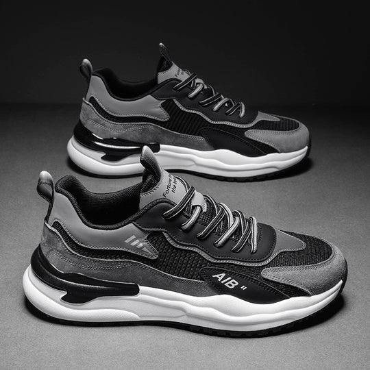 Damen Modische Sneaker mit dämpfender Sohle und atmungsaktivem Mesh-Obermaterial R&B