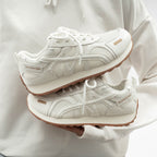 Damen Sportliche Sneaker mit atmungsaktiver Netzstruktur und dämpfender Sohle