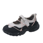 Damen Sportliche Sandalen mit verstellbarem Riemen und rutschfester Sohle R&B
