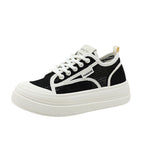 Damen modische Sneakers mit strukturiertem Obermaterial und dämpfendem Sohlenprofil R&B
