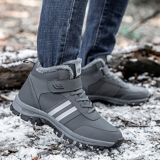 Herren Warmfutter Stiefel mit rutschfester Sohle R&B