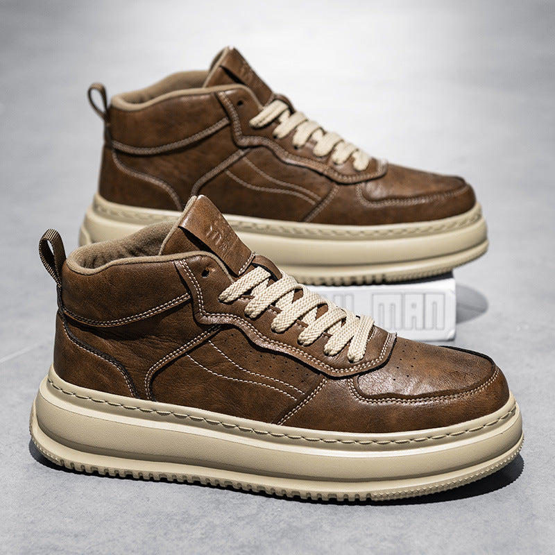 Herren modische high-top Sneakers mit weichem Innenfutter und stabiler Sohle R&B