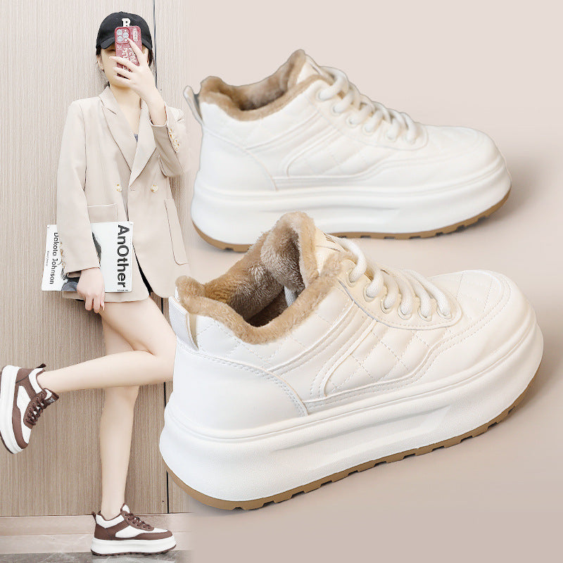Damen Sportliche High-Top Sneakers mit Weichfutter und rutschfester Sohle R&B