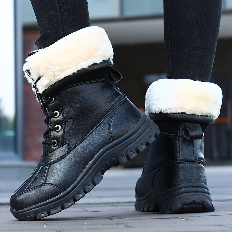 Damen Winterfestige Stiefel mit isolierendem Innenfutter und rutschfester Sohle R&B